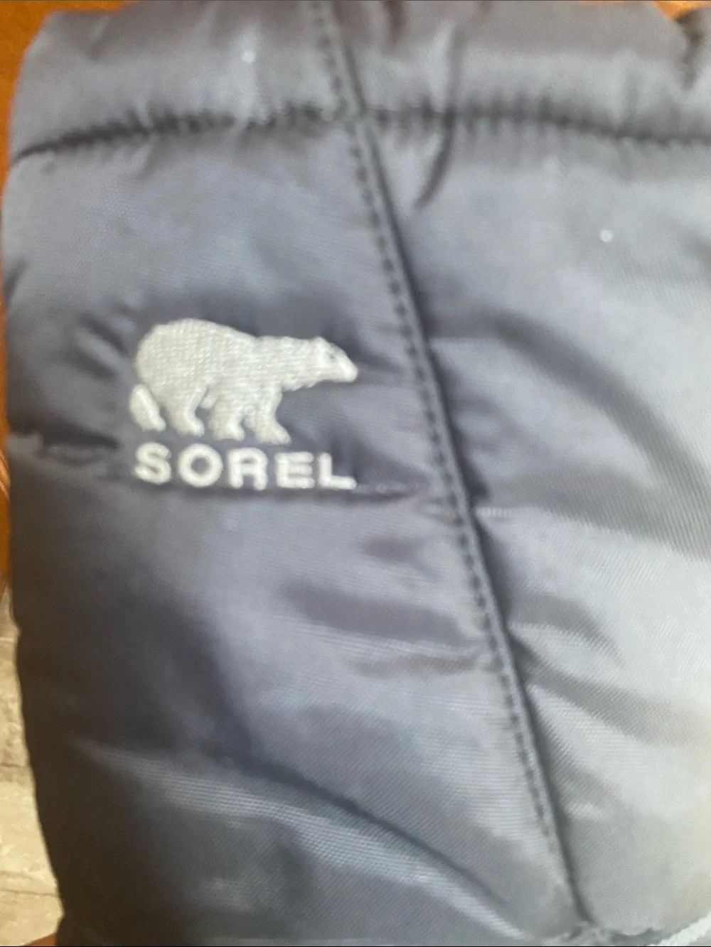 Sorel Black Waterproof Snow Boots with Branded Strap